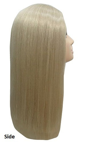 Long Blonde Hippie Wig