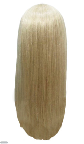 Long Blonde Hippie Wig