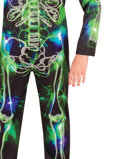 Spooky Glow Skeleton Kid's Costume