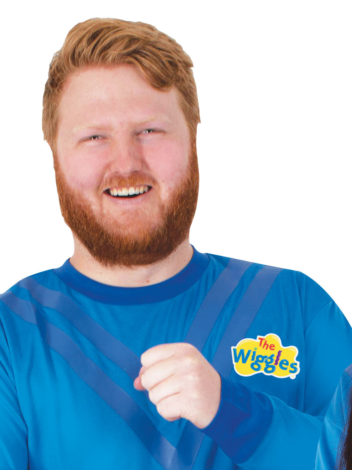 The Wiggles Blue Wiggle Adult Costume Top