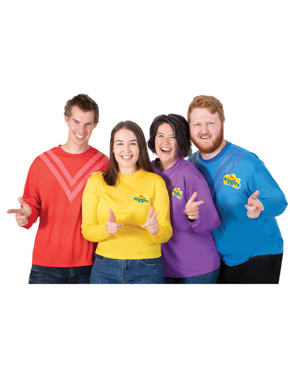 The Wiggles Blue Wiggle Adult Costume Top