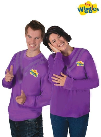 The Wiggles Purple Wiggle Adult Costume Top