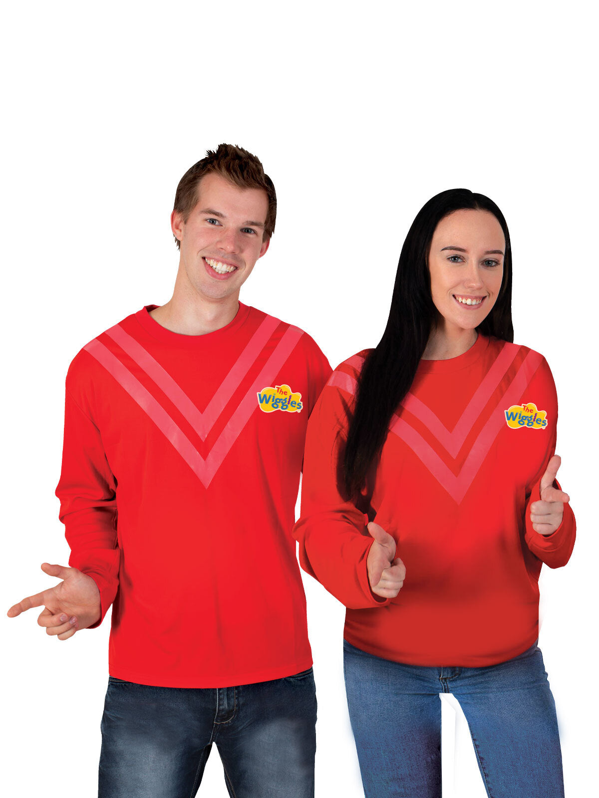 The Wiggles Red Wiggle Adult Costume Top