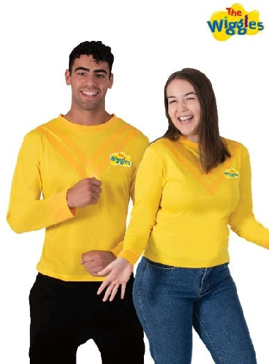 The Wiggles Yellow Wiggle Adult Costume Top