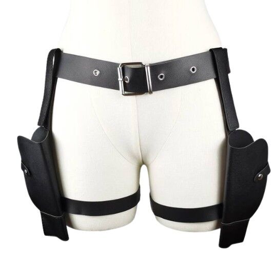 Double Thigh Gun Holster