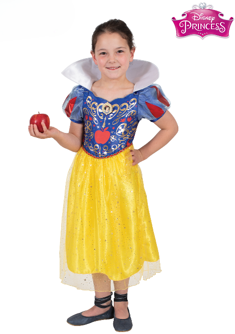 Disney Snow White Sparkle Deluxe Kid's Costume