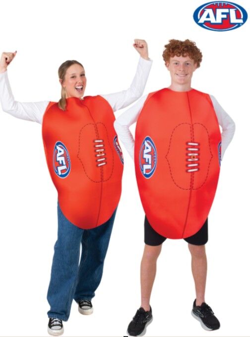 AFL Footy Tabbard Adult Costume - One Size