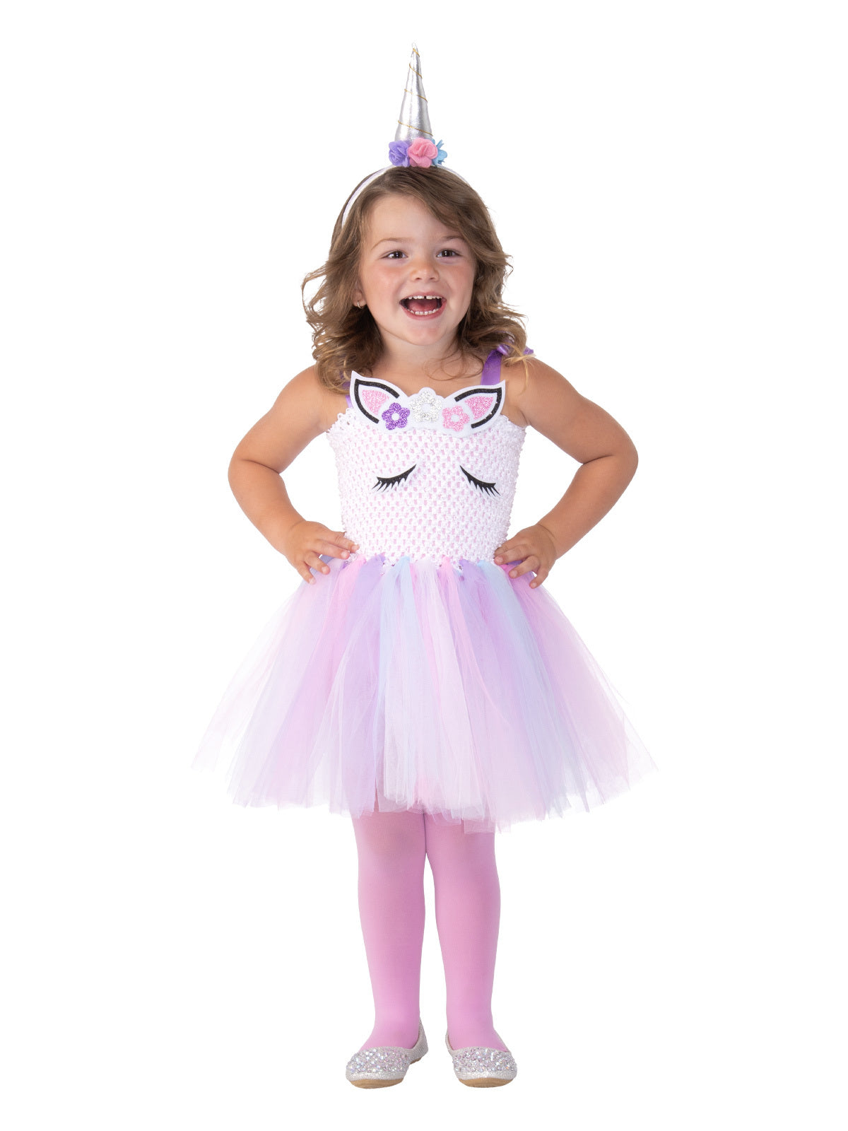 Pretty Pastel Unicorn Toddler Costume