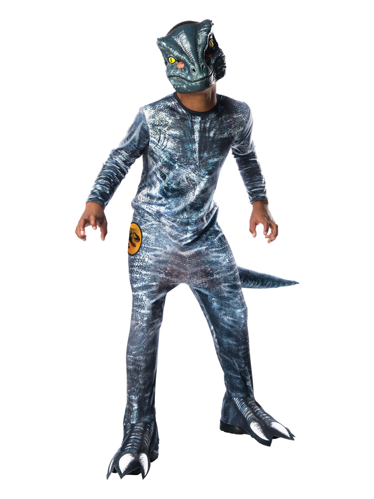 Jurassic Velociraptor Deluxe Kids Costume