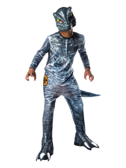 Jurassic Velociraptor Deluxe Kids Costume