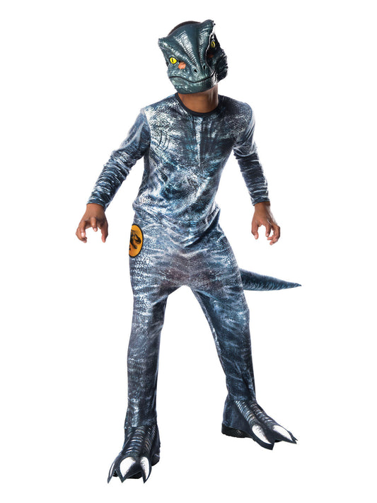 Jurassic Velociraptor Deluxe Kids Costume