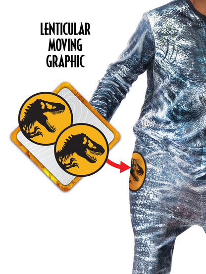 Jurassic Velociraptor Deluxe Kids Costume