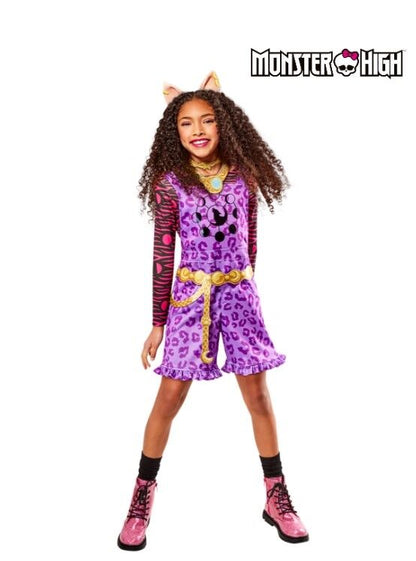 Monster High Deluxe Clawdeen Wolf Kid's Costume