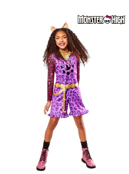 Monster High Deluxe Clawdeen Wolf Kid's Costume