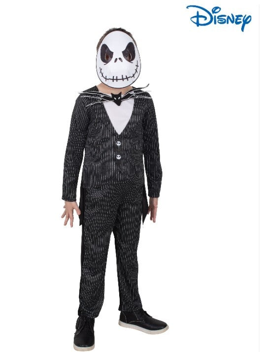 Jack Skellington Nighmare Before Christmas Deluxe Kid's Costume