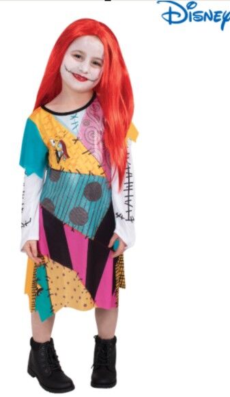 Sally Finkelstein Nightmare Before Christmas Deluxe Kid's Costume
