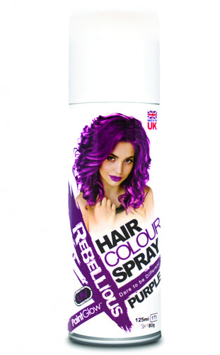 Rebellious Coloured Hair Spray - Purple