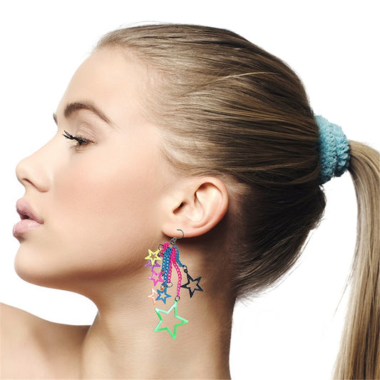 80s Super Star Earrings