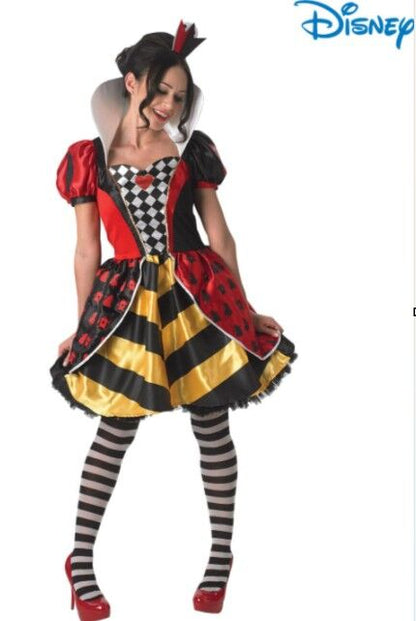Disney Red Queen Of Hearts Adult Costume
