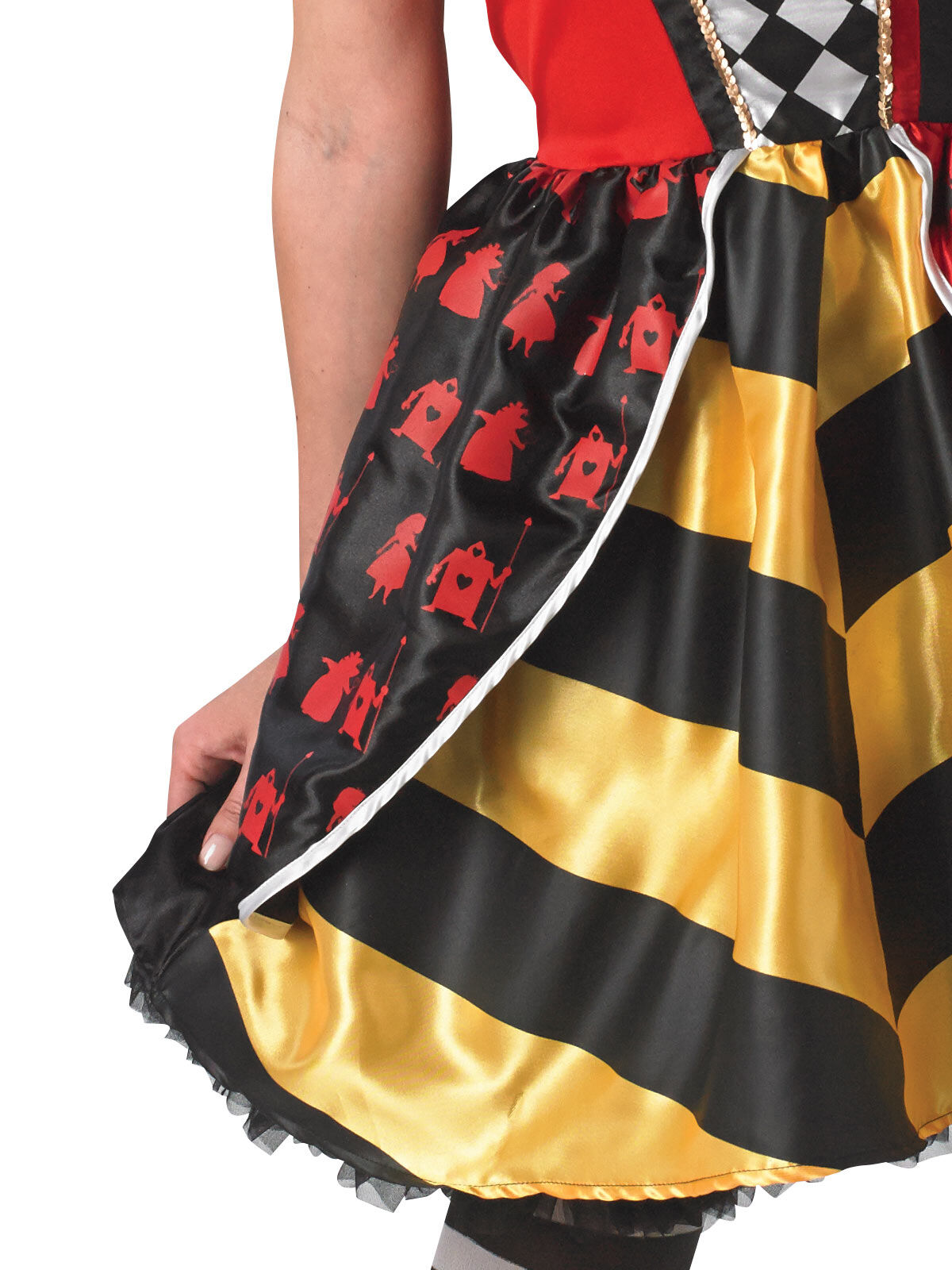Disney Red Queen Of Hearts Adult Costume
