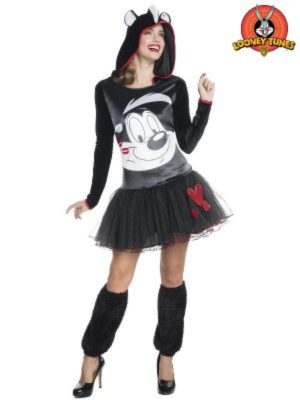Pepe Le Pew Women's Tutu Dress Costume