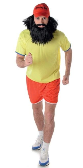 Forrest Gump Inspired Running Man Adult Costume