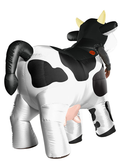 Moo Moo Inflatable Cow Adult Costume