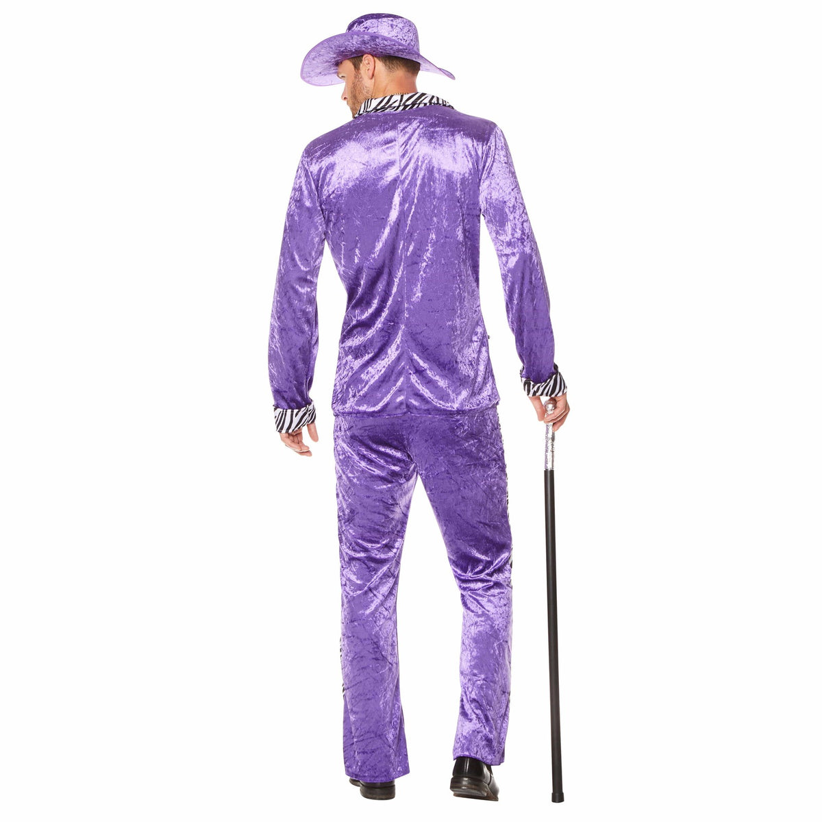 70s Disco Adult Pimp Suit - Purple, view 3