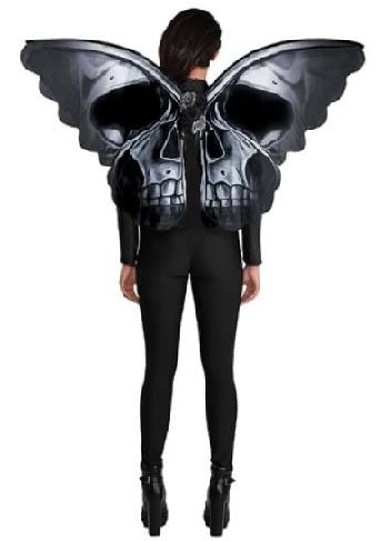 Silver Skeleton Butterfly Wings