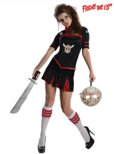 Jason Friday 13th Cheerleader Womens Costume