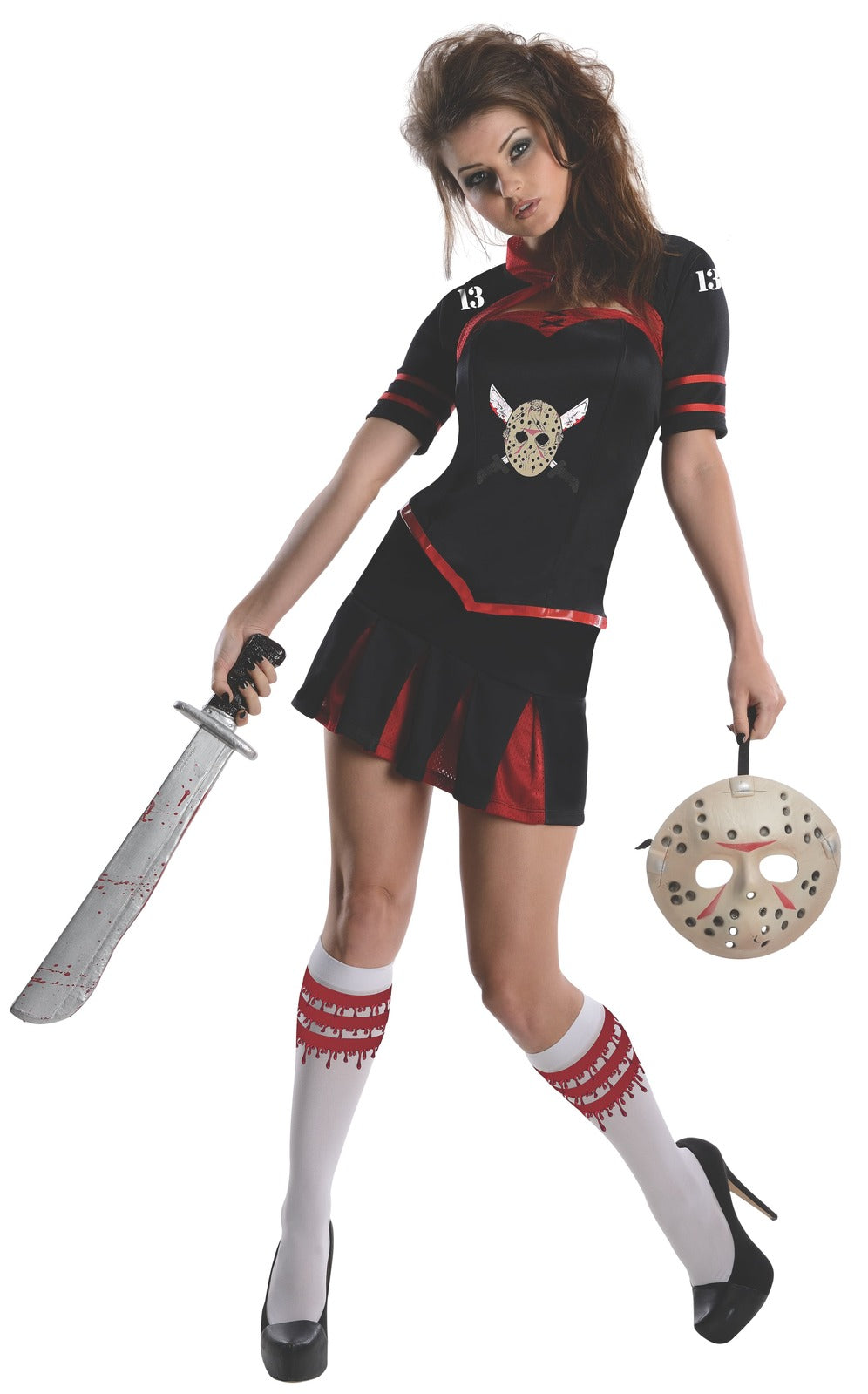 Jason Friday 13th Cheerleader Womens Costume