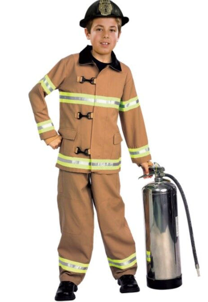 Fire Fighter Deluxe Kid's Costume
