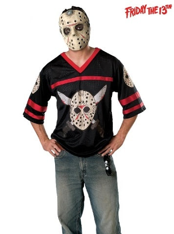 Jason Friday 13th Men's Costume Top & Mask