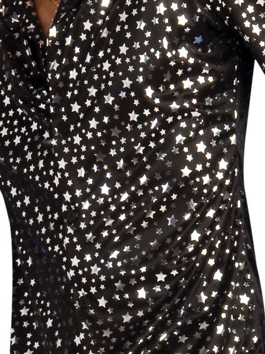 Starry Night Mens Disco Shirt