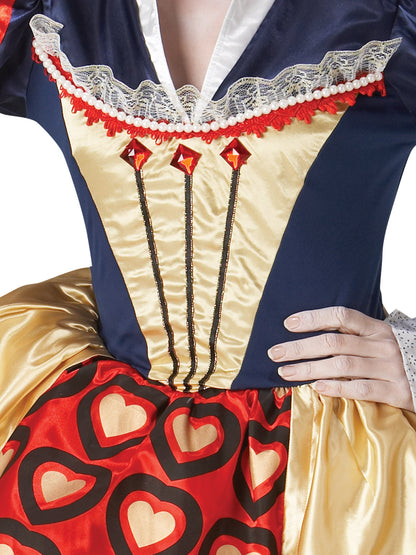 Queen Of Hearts Premium Womens Costume
