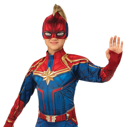 Captain Marvel Deluxe Hero Kid's Costume