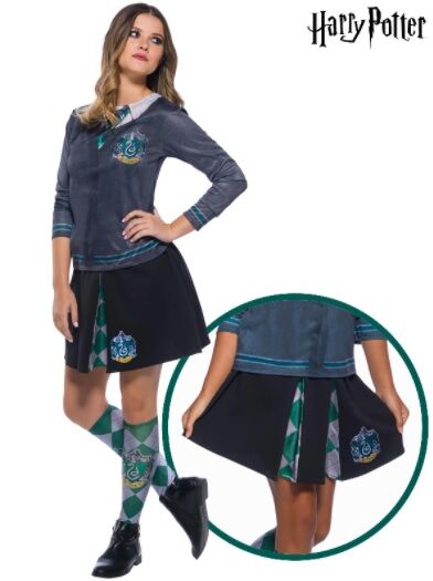 Harry Potter Slytherin Teen & Adult Skirt