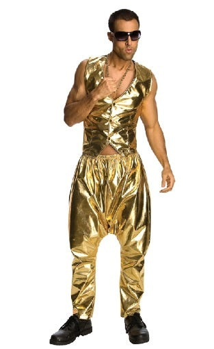 Rapper Gold Pants
