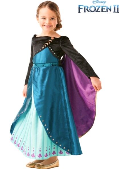 Disney Frozen 2 Queen Anna Premium Kid's Costume