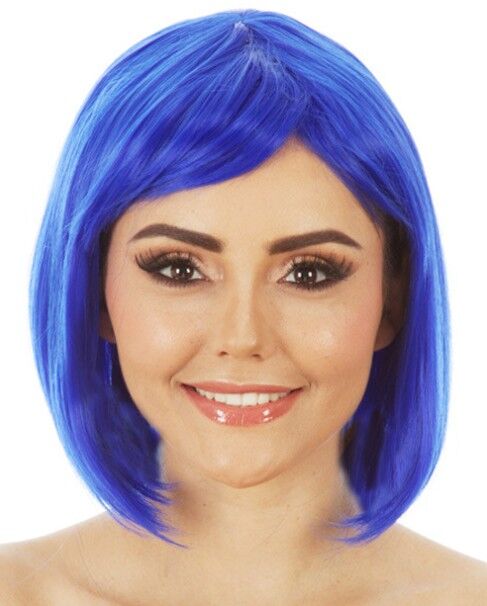 Glamour Electric Blue Bob Wig