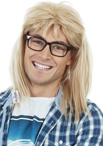 Wayne's World Garth Wig & Glasses