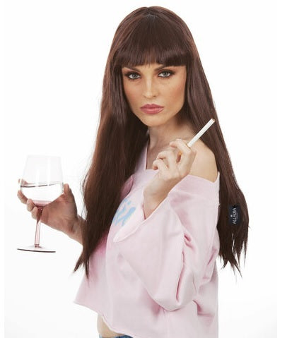 Kim Long Brown Wig