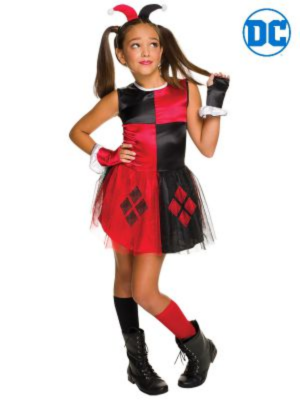 Harley Quinn Tutu Girl's Costume