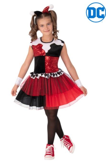 Harley Quinn Deluxe Tutu Kid's Costume