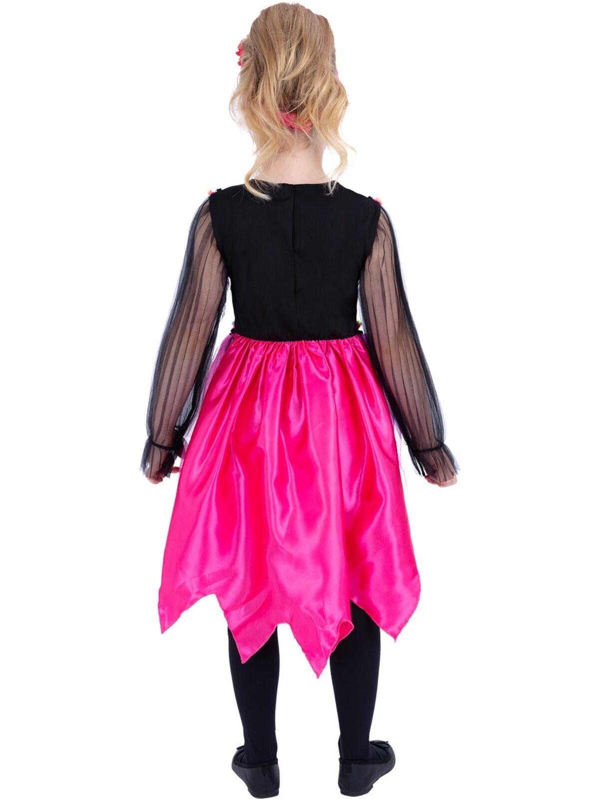 Day of the Dead Pom-Pom Kid's Costume