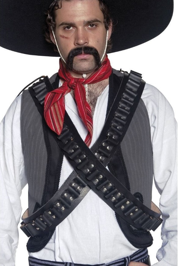 Authentic Western Leather Bullet Belts