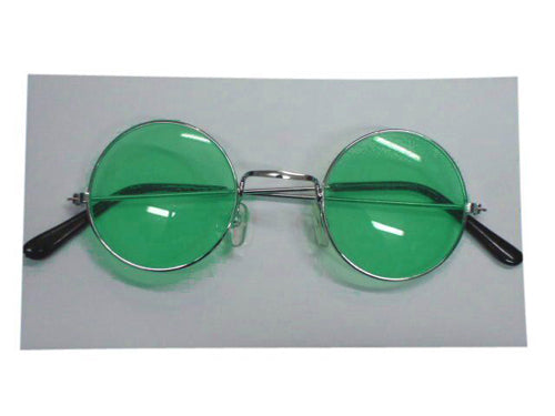 Hippie Lennon Glasses - Green