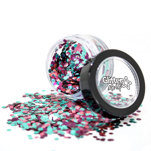 Biodegradable Chunky Glitter Blend - Rainbow Fish 4g