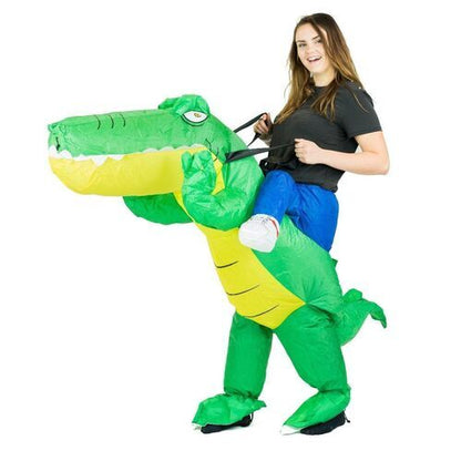 Inflatable Crocodile Adult Costume