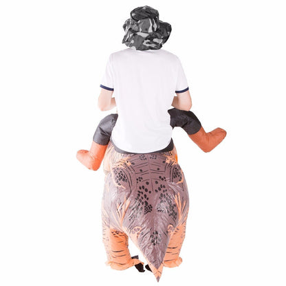 Inflatable Ride-On Dinosaur Adult Costume